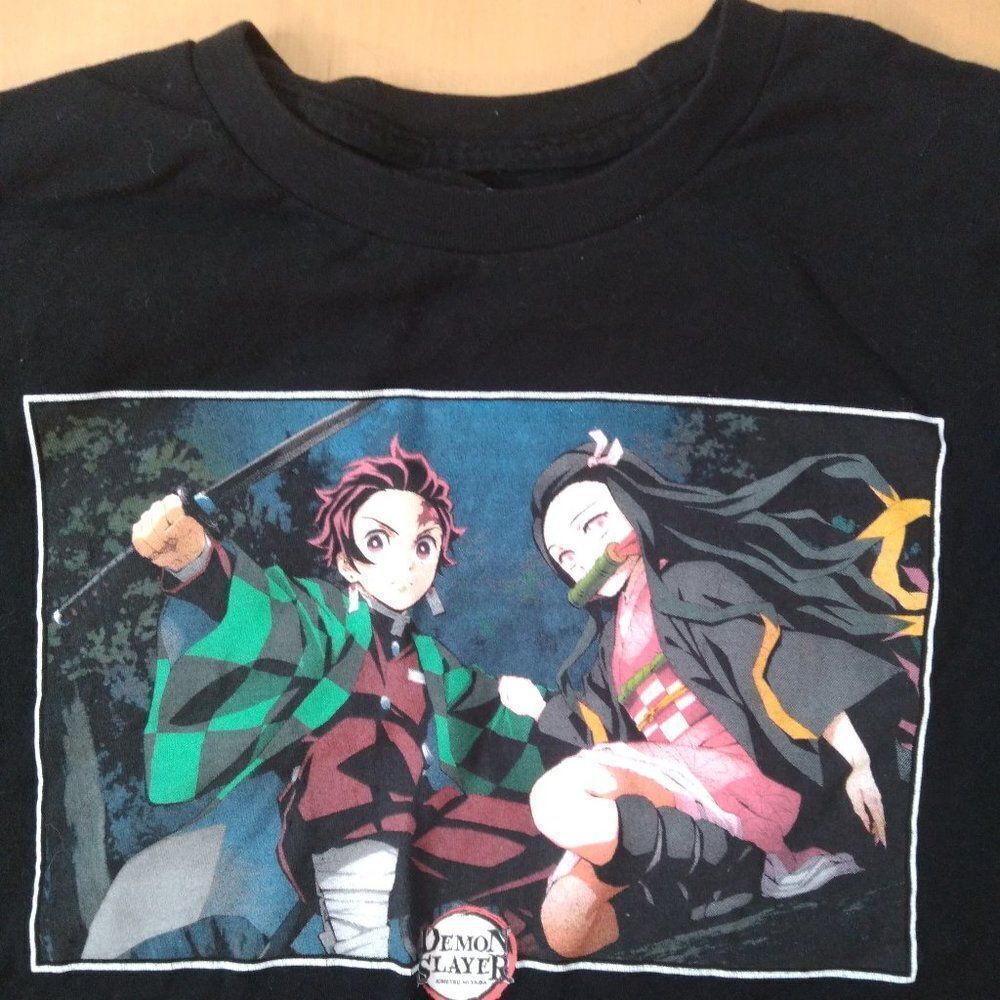 Demon Slayer Graphic T-Shirt Black